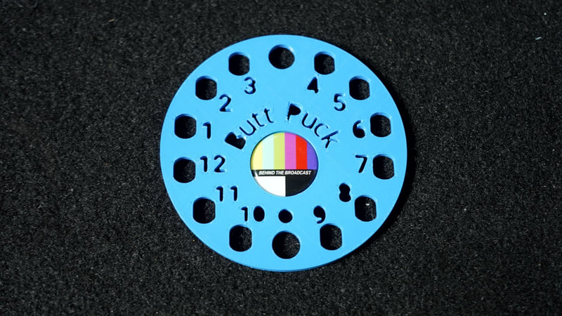 Butt Puck in blue