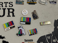Throw Up Bars Pin