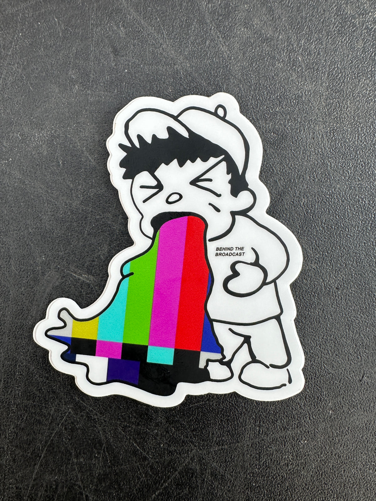 Throw Up Bars Sticker