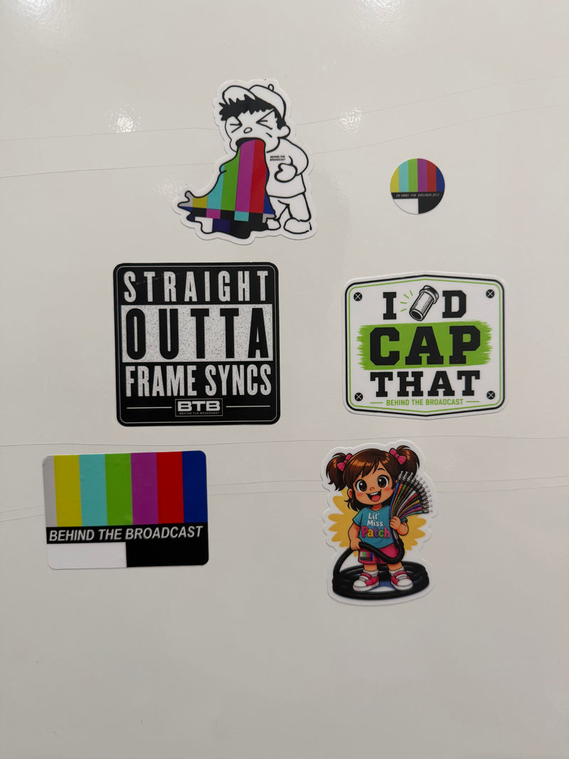 BTB Sticker Sheet